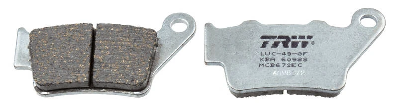 Image of TRW MCB672EC Brake pad set Brake Pad Set,disc brake (402)