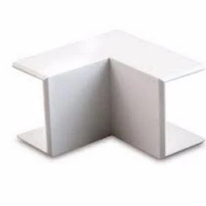 Image of Zexum 25mm x 16mm Mini Trunking Accessories - Internal Angle