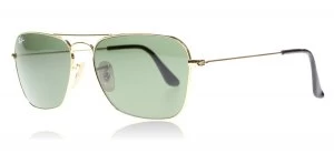Image of Ray-Ban Caravan Sunglasses Gold 181 55mm