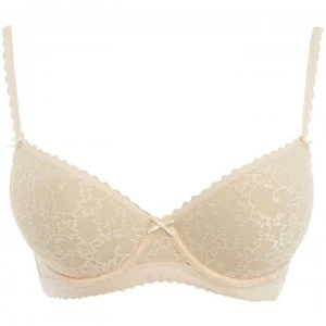 image of HEIDI KLUM INTIMATES Sheer infinity spacer bra - Nude