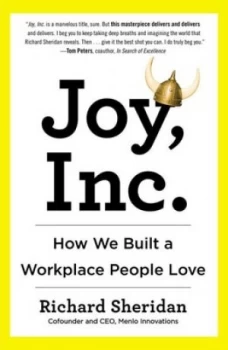Image of Joy Inc by Richard Sheridan Book
