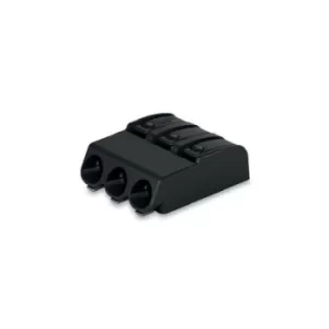 Image of WAGO 2060-473/998-404 SMD Terminal Block 4mm 3 Pole Black Tape & Reel