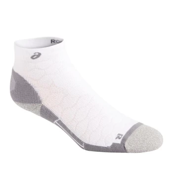 Asics Road Quarter Socks - White