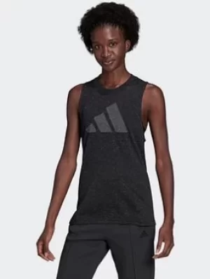 Image of adidas Sportswear Future Icons Winners 3.0 Tank Top, Black Size XS Women