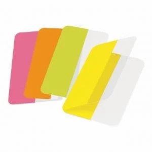 image of Twin Index Tabs Self Adhesive 40mm Asstd