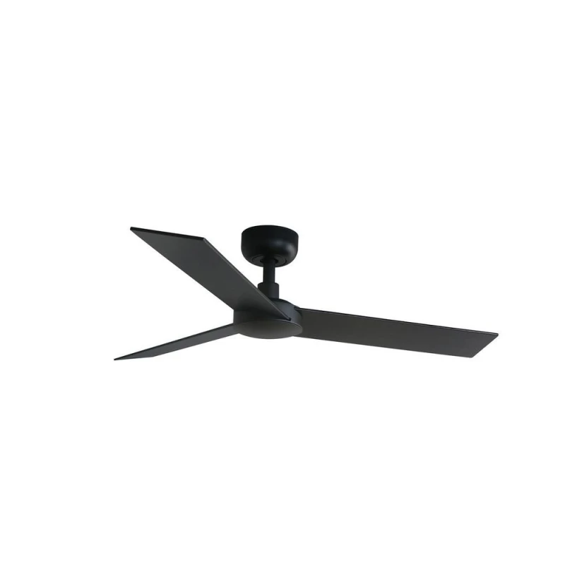 Image of Netlighting Rudder Small Black Walnut DC Ceiling Fan 6 Speed Black Unisex