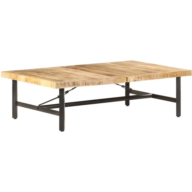 Image of VIDAXL Coffee Table 142x90x42cm Solid Mango Wood Vidaxl 8720286200995