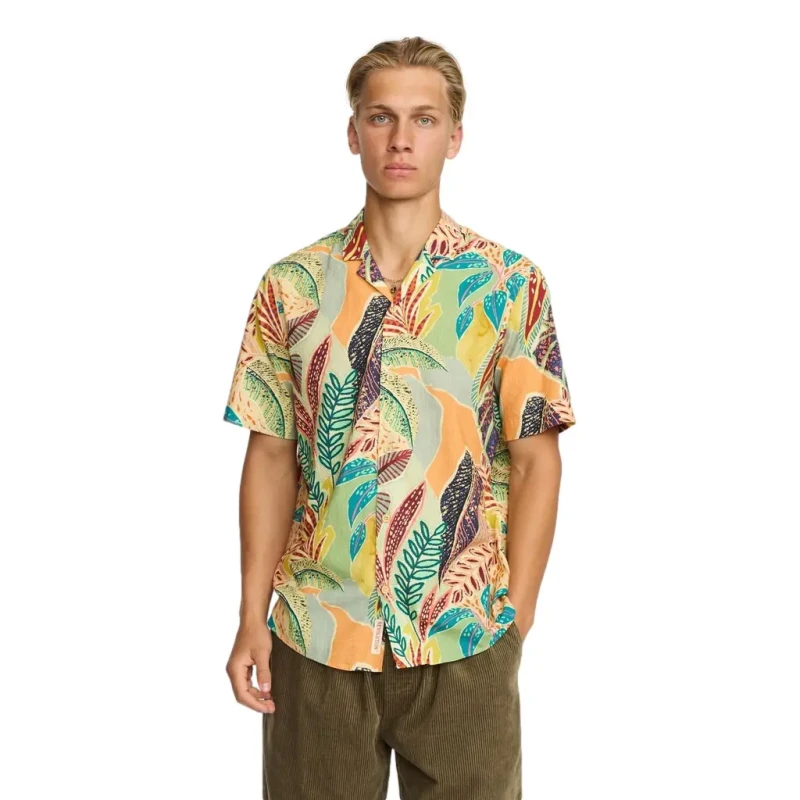 Image of Revolution Shirt Revolution Cuban Orange Male S
