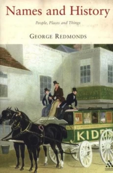 Image of Names and History by George Redmonds Paperback