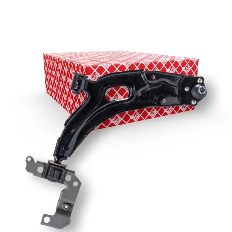 Image of FEBI BILSTEIN 12540 Suspension arm Control Arm, Sheet Steel, Lower, with ball joint, with lock nut Sheet Steel Track Control Arm (273)