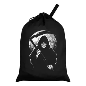 image of Grindstore Reaper Moon Santa Sack (One Size) (Black/White)