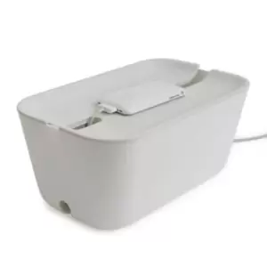 Image of Hideaway Cable Organiser Medium White