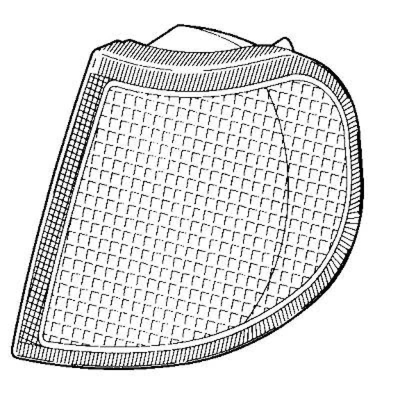 Image of DIEDERICHS 7820072 Turn Signal Right Front, white Indicator (62)