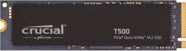 Image of Crucial T500 1TB PCIe Gen4 NVMe M.2 SSD