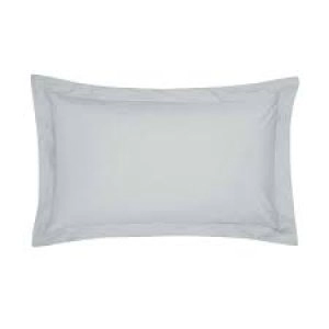 Image of Bedeck of Belfast Natural Egyptian Cotton Percale 300 Thread Count Fine Linens 'Andaz' Oxford Pillow Case