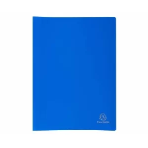 image of Exacompta A4 Display Book 100 Pockets Pack of 8, Blue