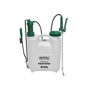 image of Faithfull Professional Knapsack Sprayer with Viton Seals 16 litre