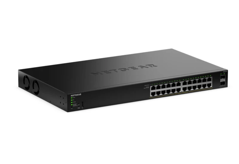 Image of Netgear GS324TPv2 - Switch - 2+/L3 Lite - smart - 24 x 10/100/1000 (Po