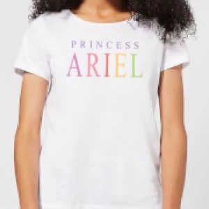 Image of Disney The Little Mermaid Princess Ariel Womens T-Shirt - White