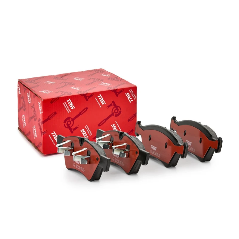 Image of TRW GDB1642DTE Brake pad set prepared for wear warning indicator Brake Pad Set,disc brake (402)