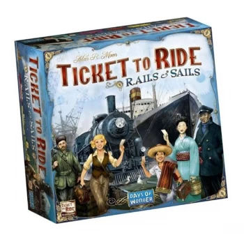 Image of Ticket To Ride Rails + Sails Board Game