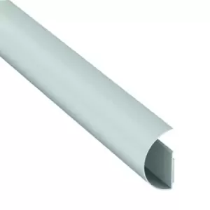 image of D-Line Self Adhesive Cable Tidy 50mmx25mmx1m White (Pack of 2) 1MCT5025W/2