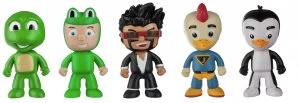 Image of Tube Heroes Mini Gaming Figures 5 Pack.