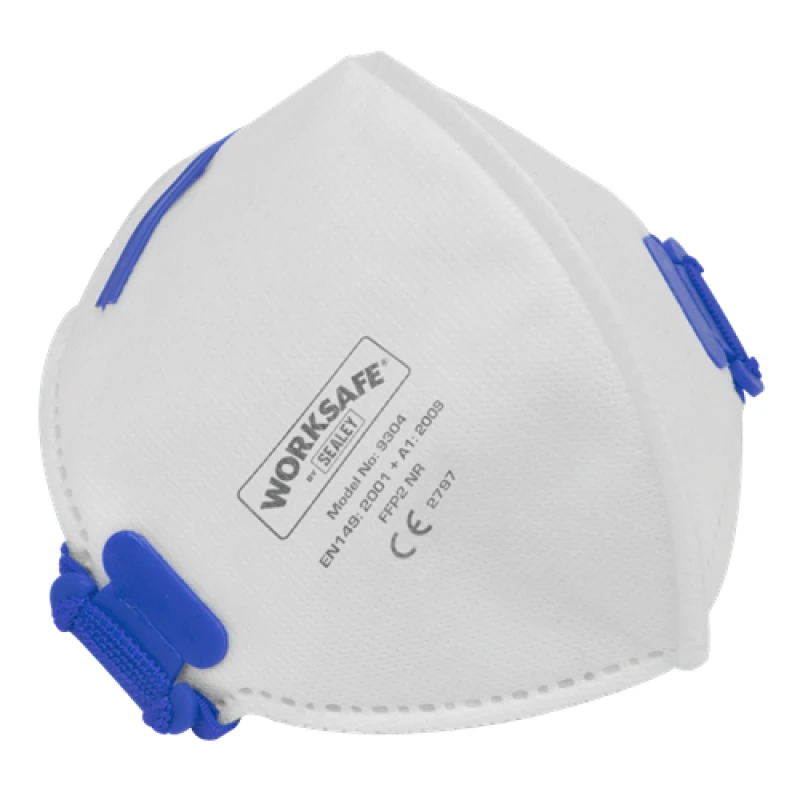Image of Worksafe Fold Flat Mask FFP2 - Pack of 3 9304/3