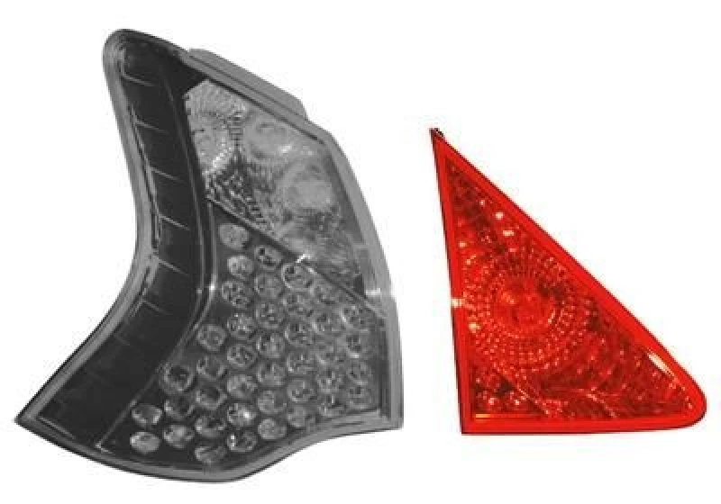 Image of VAN WEZEL 4076923 Rear light Inner Section, with bulb holder, Left Combination Rearlight (391)