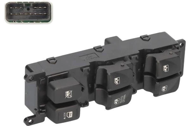 Image of Alfa e-Parts AF00462 Switch, window winder Left Front Switch,window winder (1761)