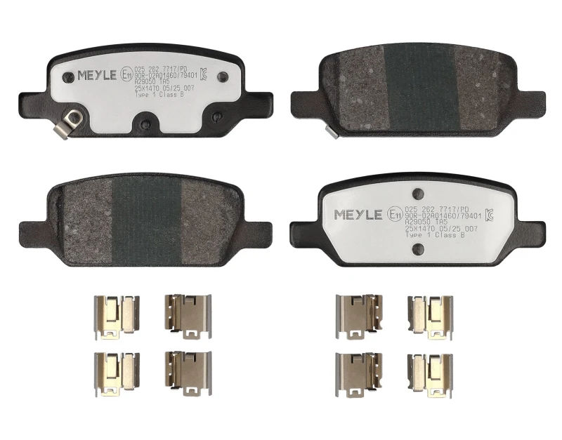 Image of Brake pad set MEYLE 025 262 7717/PD
