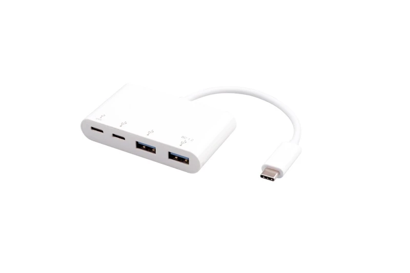Image of eSTUFF USB-C to 2 x USB 3.0 & 2 x USB-C 3.1