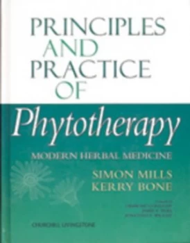 Image of Principles and Practice of Phytotherapy by Simon Mills Hardback