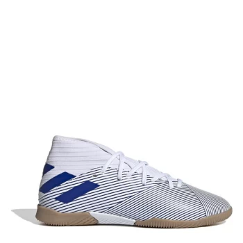 Image of adidas Nemeziz Childrens Indoor Football Trainers - White