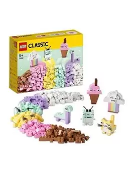 image of Lego Classic Creative Pastel Fun Building Toys 11028