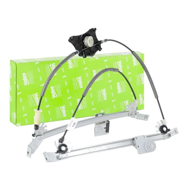 Image of VALEO 851298 Window regulator Left Front, Operating Mode: Electric, without electric motor Window Winder (1561)