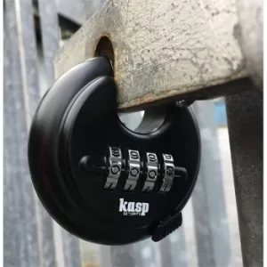 image of Kasp K11670D Disc Combination Padlock 70 mm