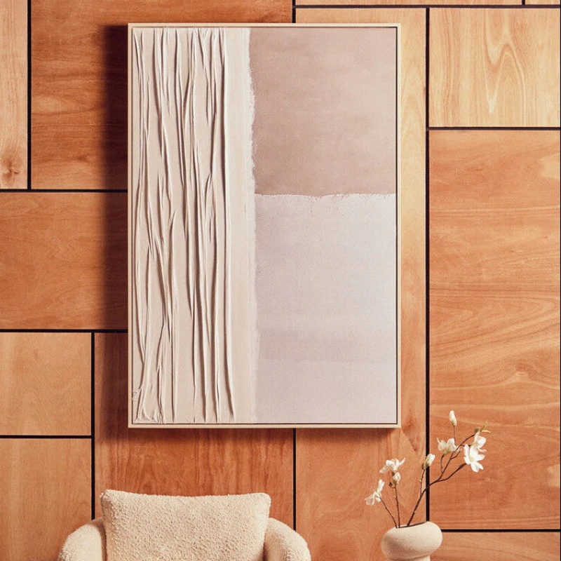 Image of Orsina Neutral Abstract Wall Art Astratto