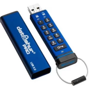 Image of iStorage datAshur PRO USB stick 16GB Blue IS-FL-DA3-256-16 USB 3.2 1st Gen (USB 3.0)