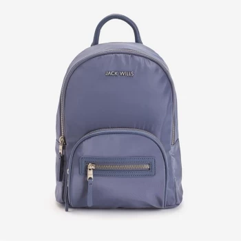 image of Jack Wills Mini Nylon Backpack - Blue