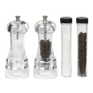 Image of Tala Acrylic Salt & Pepper Set with Refills 485 kg