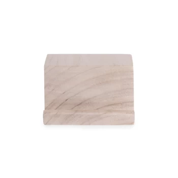 Image of Wooden Vinyl Record Stand Natural M&W
