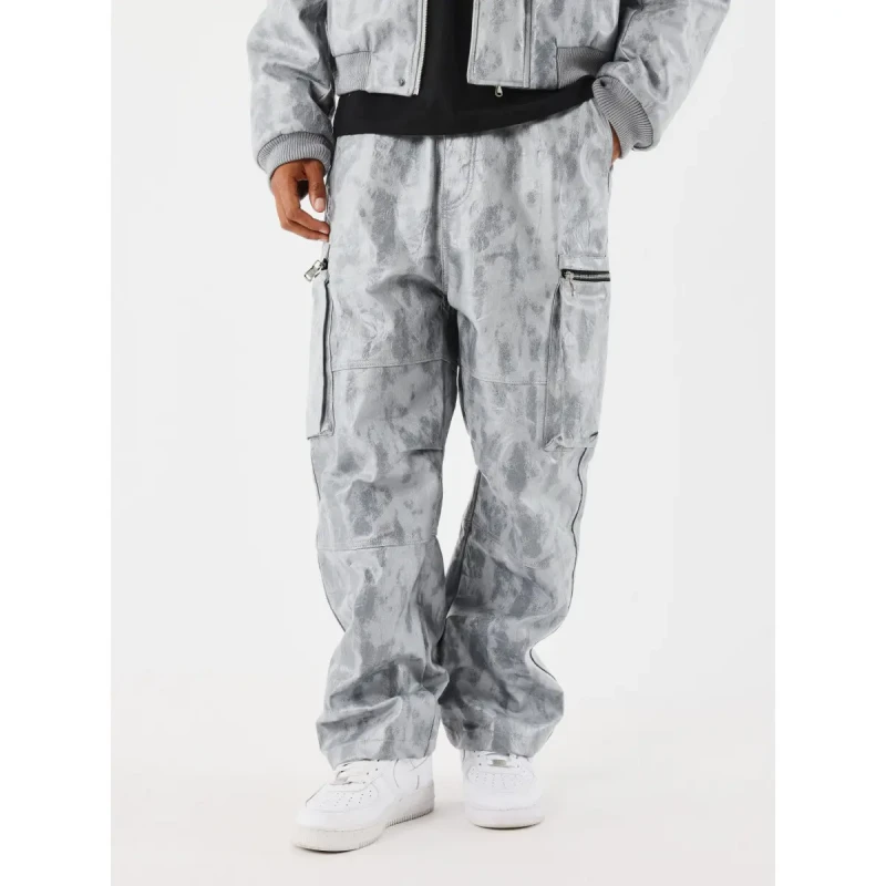 Image of Project X Paris Erosion pocket trousers Project X Paris Gris Male S