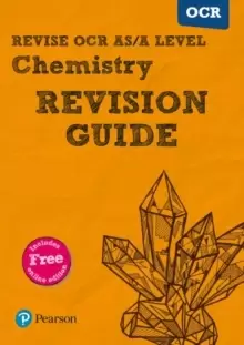 Image of Pearson REVISE OCR AS/A Level Chemistry Revision Guide inc online edition - 2023 and 2024 exams
