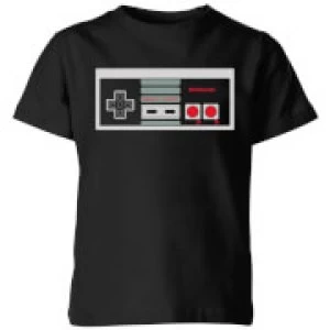 Image of Nintendo NES Controller Chest Kid's T-Shirt - Black - 11-12 Years
