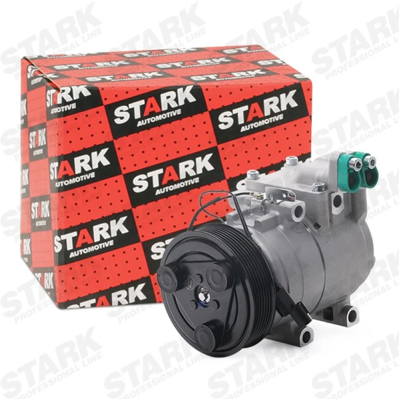Image of STARK SKKM-0340200 AC Compressor PAG 46, Refrigerant: R134a Compressor,air conditioning (447)