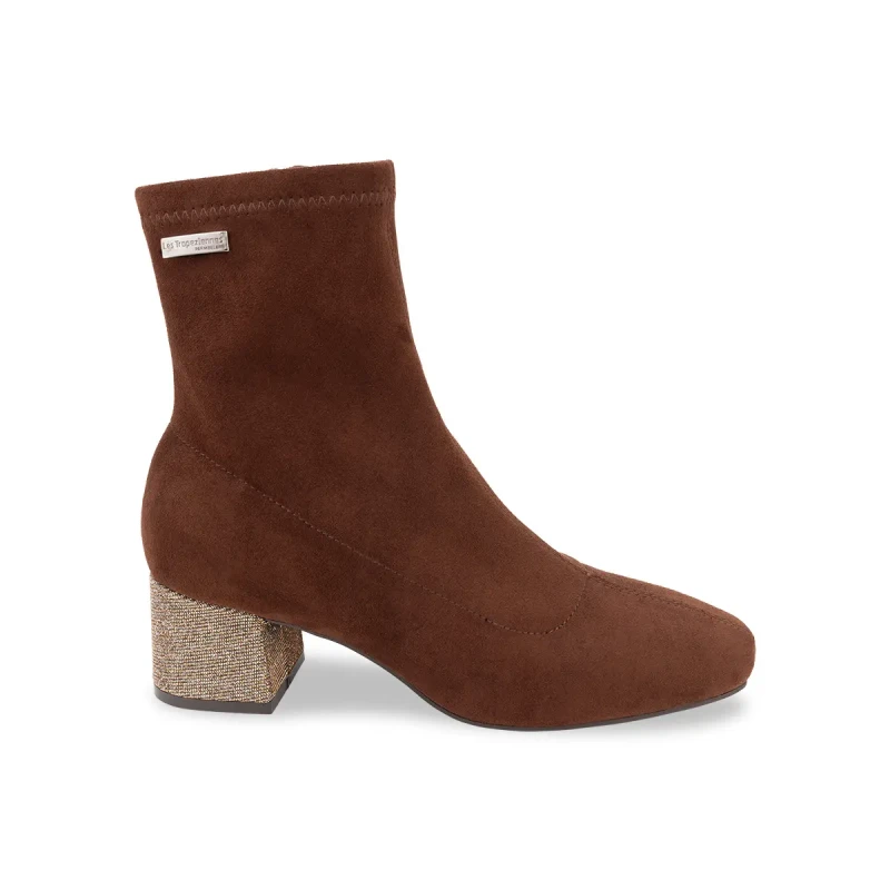 Image of Les Tropeziennes par M.Belarbi Womens boots Les Tropeziennes par M.Belarbi Daniela Marron Female 36