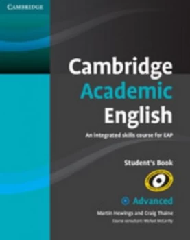Image of Cambridge Academic English. C1 Advanced Students Book by Martin Hewings Book