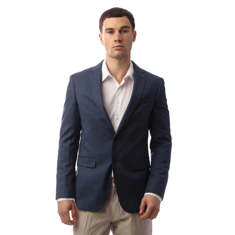 Image of Boss Mens Novan6 Blazer Navy male 36 (46)