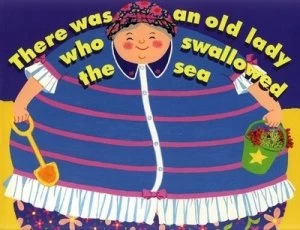 Image of There Was an Old Lady Who Swallowed the Sea by Pam Adams Paperback